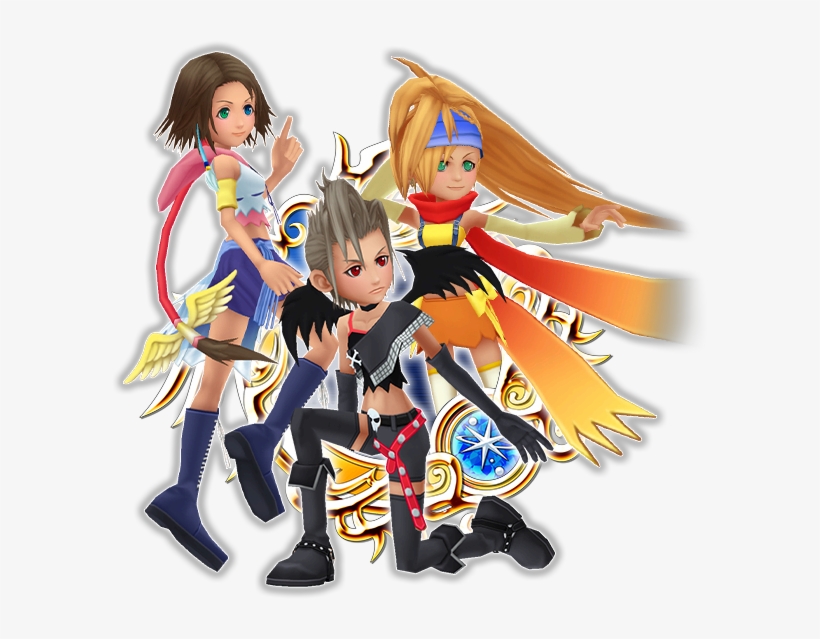 Yuna & Rikku & Paine, transparent png #7380266
