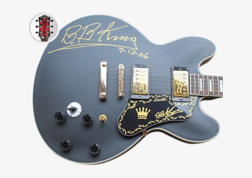 Hof Guitars 2006 Bb King Lucille 80th Birthday Signed, transparent png #7380874