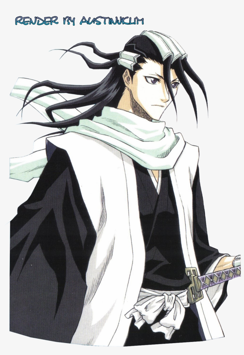 Byakuya É Um Capitão Na Soul Society E Possui Uma Velocidade, transparent png #7381137