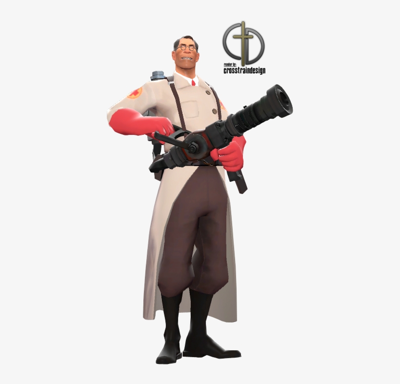 Tf2 Medic 175kb Feb 23 2008, transparent png #7381932
