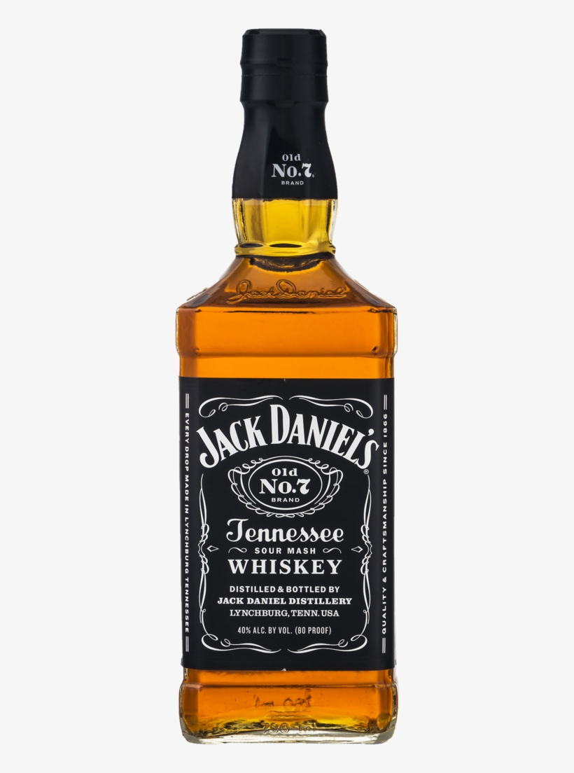 Jack Daniel's Old No 7 Tennessee Whiskey, transparent png #7383123