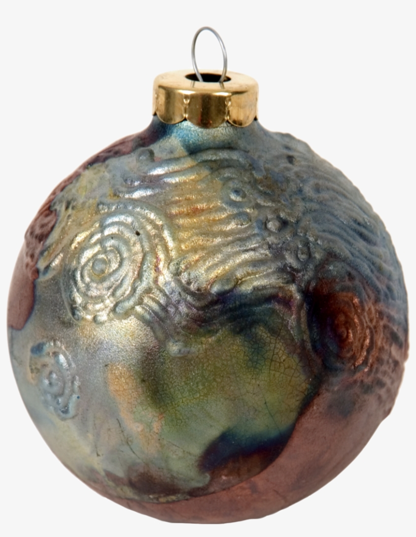 Starry Night Round Raku Ornaments, transparent png #7383280