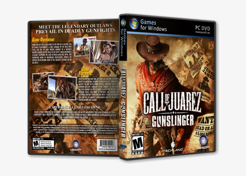 Call Of Juarez, transparent png #7383465