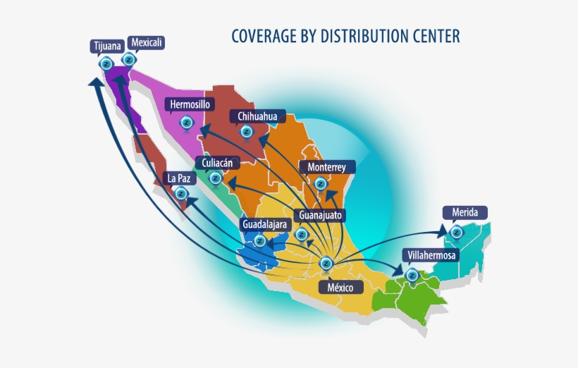 Mapa Mexico Png, transparent png #7384101