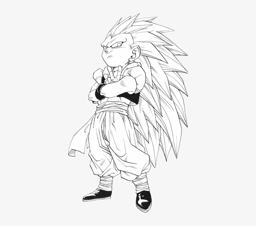 Gotenks, transparent png #7385372