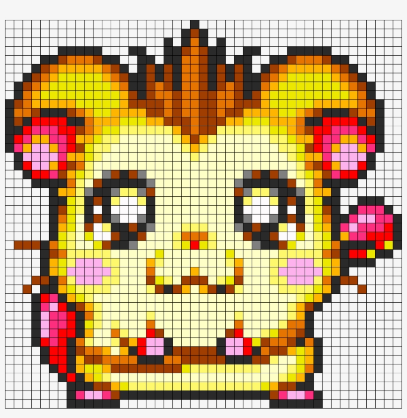 Jingle Ham Ham Perler Bead Pattern Could Be Used For, transparent png #7386049