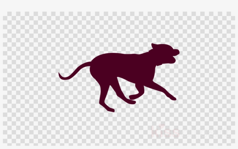 Motion Clipart Cat Dog Silhouette, transparent png #7388710