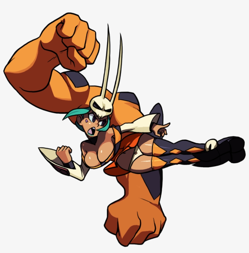 Cerebella Skullgirls, Fighting Games, Art Studies,, transparent png #7388752