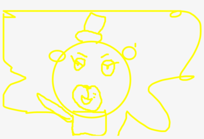 Golden Freddy, transparent png #7389476
