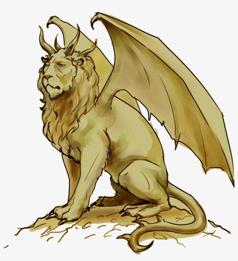 Manticore, transparent png #7391427