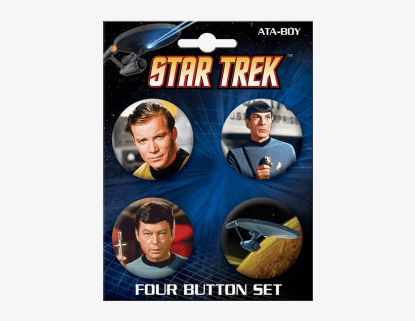 Star Trek Classic Icons Button Set, transparent png #7391750