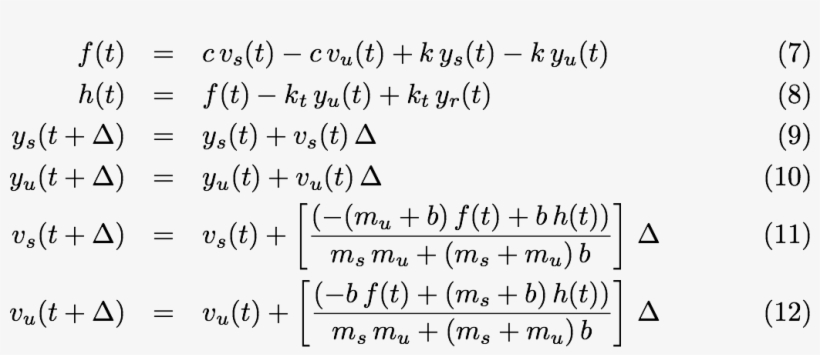 After Applying Euler's Forward Method, The Equations, transparent png #7392495