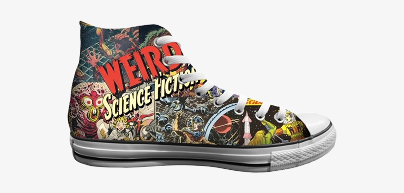 Converse Chuck Taylor All Star Hi Top Weird Science, transparent png #7394847