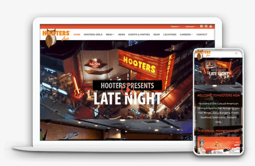 Hooters Asia, transparent png #7396277