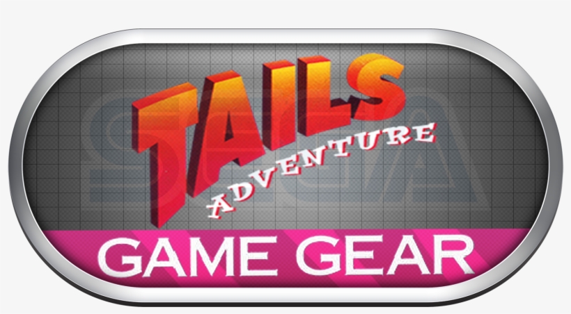 Sega Game Gear Silver Ring Clear Game Logo Set, transparent png #7397541