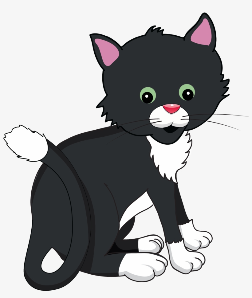 Desenho engraçado de gatos PNG transparente - StickPNG