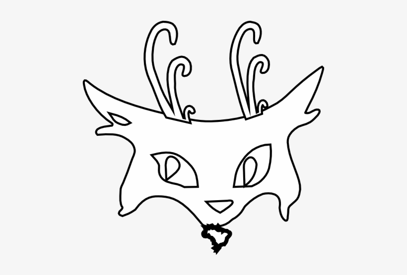 Gato Black White Line Art 555px, transparent png #7398322