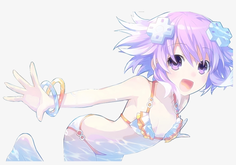 Neptune Hyperdimensionneptunia Neptune Anime Version, transparent png #7398539
