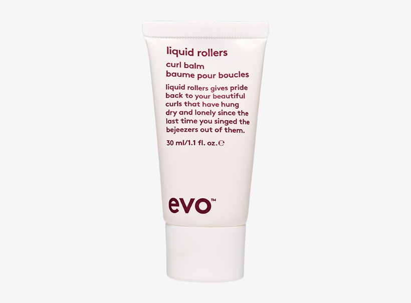 Evo Liquid Rollers Curl Balm 30ml Catalog, transparent png #7398543