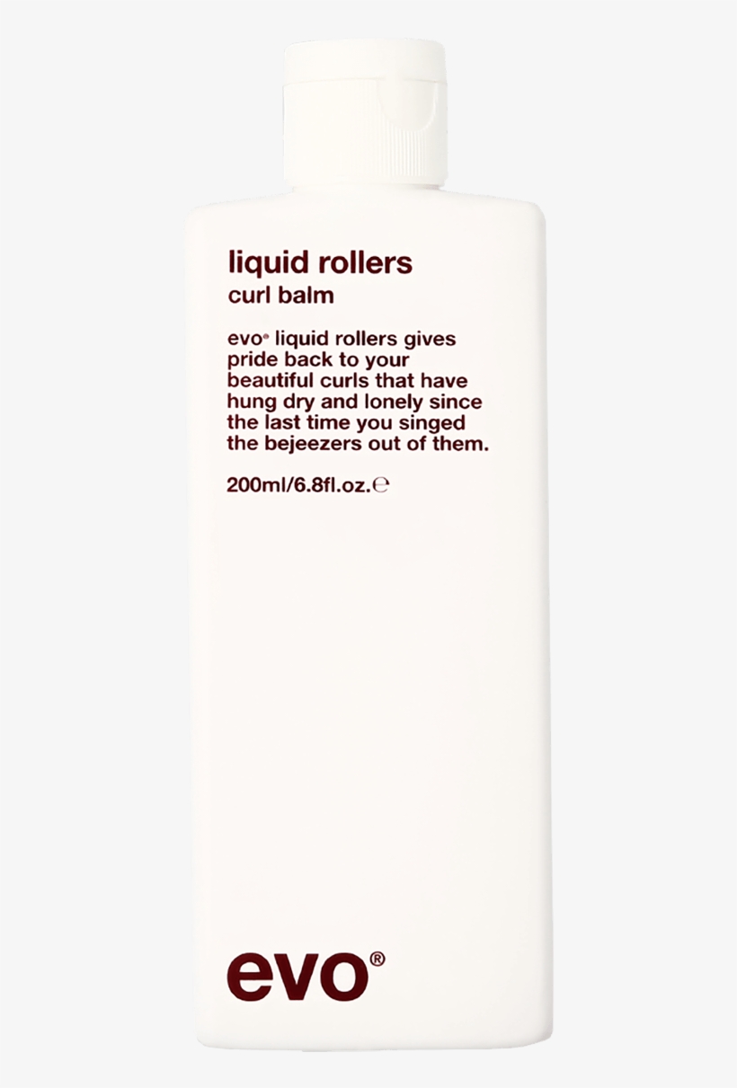 Evo Liquid Rollers Curl Balm 200ml, transparent png #7398957
