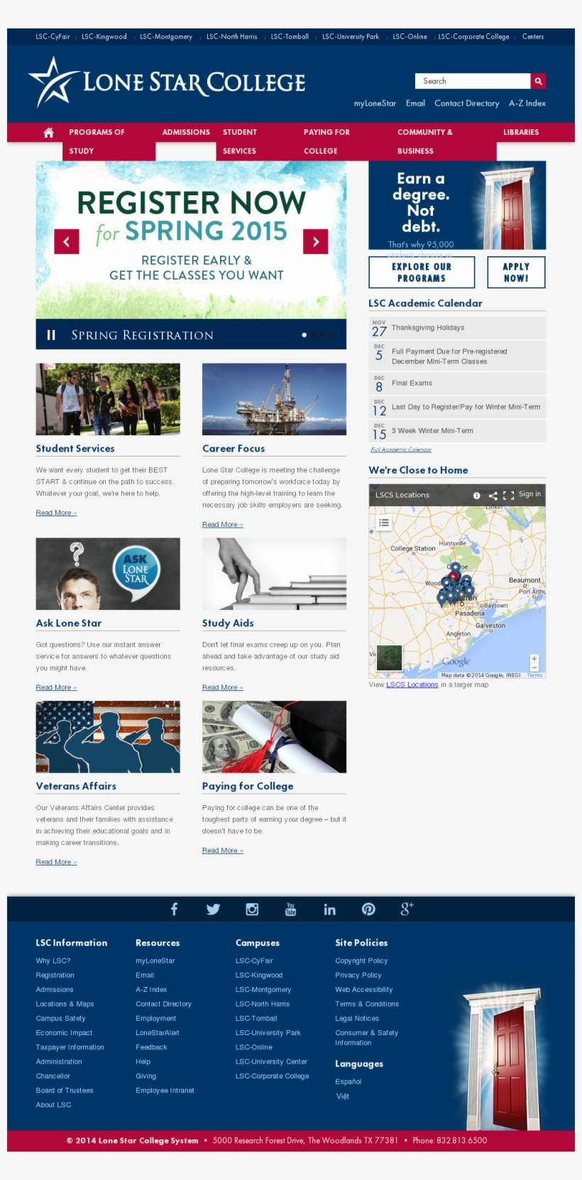 Lone Star College System Competitors, Revenue And Employees, transparent png #7399317