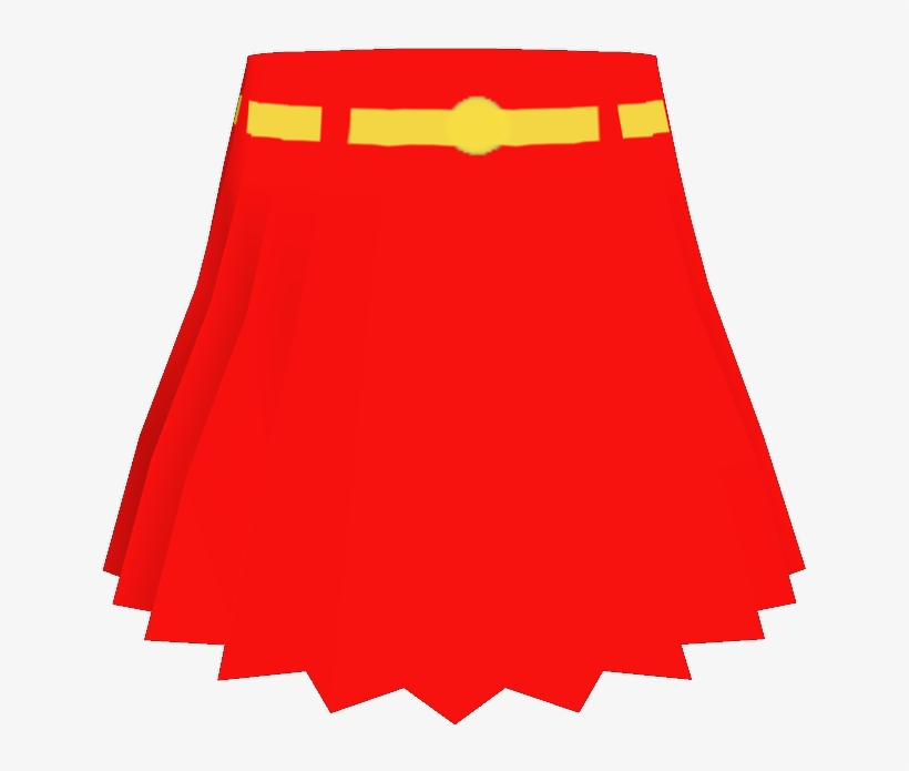 Supergirl Alpha Skirt Red - Wiki, transparent png #740043