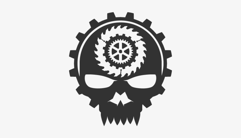Primal Gear - Skull, transparent png #740194