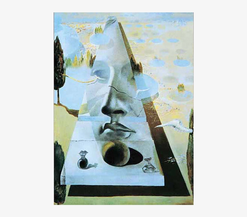 Ricordi Jigsaw Apparition Du Visage Puzzle - Salvador Dali Face Paintings, transparent png #740416