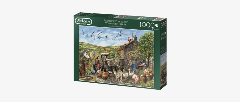 Falcon De Luxe Another Day In The Dales 1000pcs - Falcon De Luxe Another Day In The Yorkshire Dales, transparent png #740778