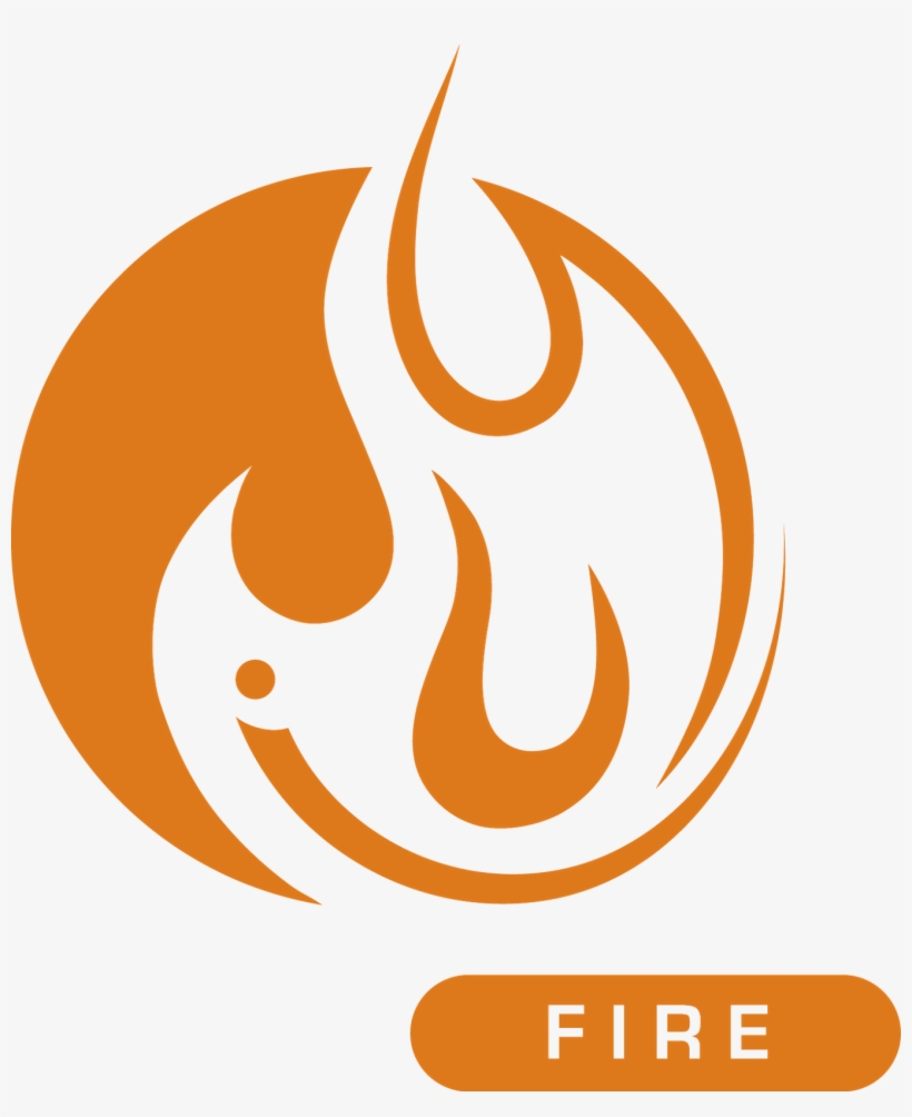 Yoga Symbols Png Download - Fire Element Symbol, transparent png #740852