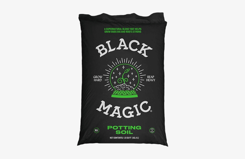 Potting Soil Png - Black Magic 1.5 Cu. Ft. Potting Soil, transparent png #740904