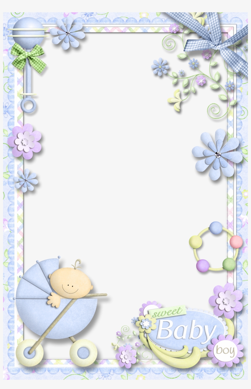 Baby Boy Frame Png, transparent png #741459