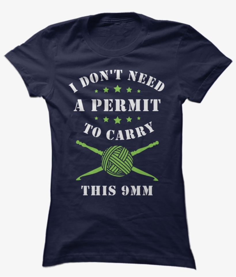 I Don't Need A Permit To Carry This 9mm - Best Gift - Eat Sleep Gym Pink Hoodie/t-shirt/mug Black/navy/pink/white, transparent png #741462