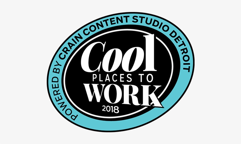 Crains Detroit Cool Places To Work Logo - Crain's Cool Places To Work 2018, transparent png #741608