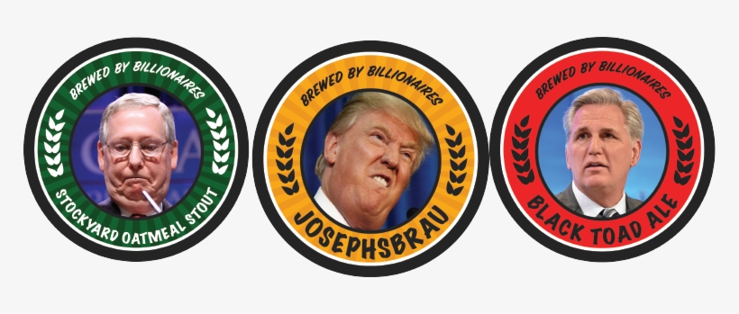 Josephsbrau, Black Toad Ale, And Stockyard Oatmeal - Trump The Antichrist? [book], transparent png #741696