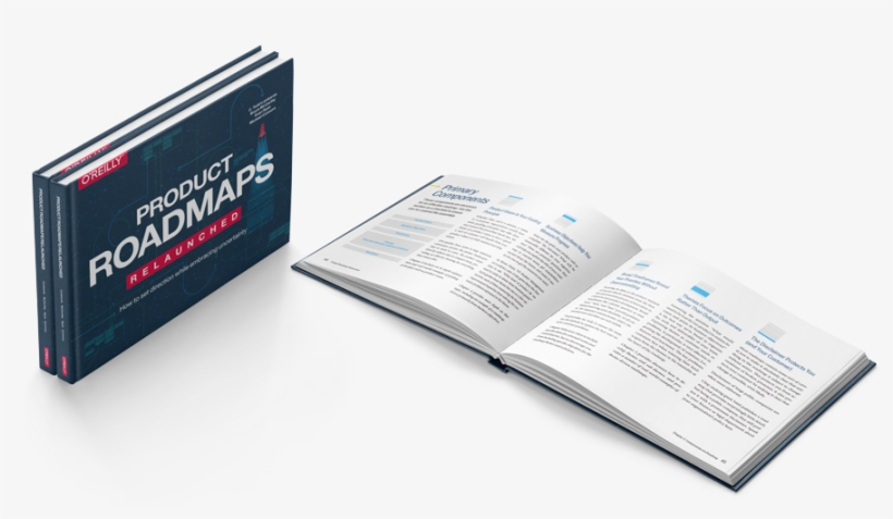 Book Mock 2 - Product Roadmaps Book, transparent png #741849