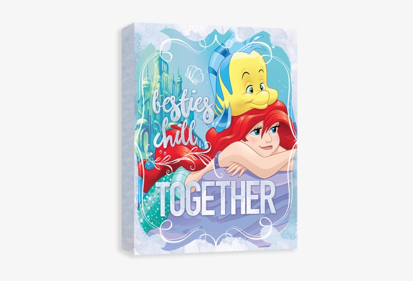 Besties Chill Together - Buyseasons Disney Ariel Dream Big 16oz Plastic Cup, transparent png #741890