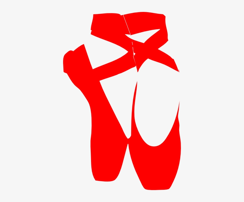 Cartoon Ballet Shoes - Red Ballet Shoes Clipart, transparent png #742045