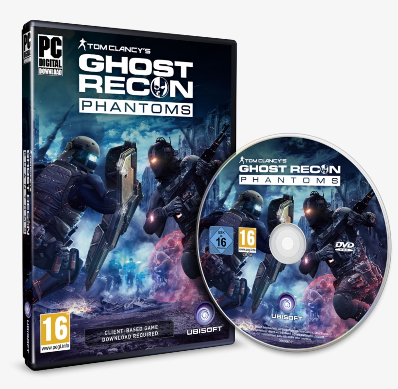 Grp Pc 3d Dvd Uk - Ghost Recon Phantoms Pc, transparent png #742207