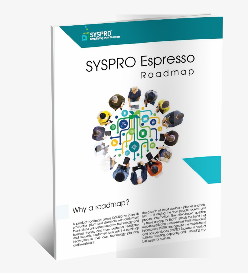 Syspro Espresso Roadmap Brochure - Technical Communication Strategies For Today, transparent png #742337