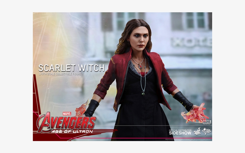 Age Of Ultron - Hot Toys 1:6 Scale Scarlet Witch Avengers Age Of Ultron, transparent png #742386