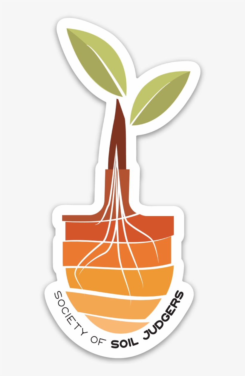 Society Of Soil Judgers Official Logo Sticker, transparent png #742416