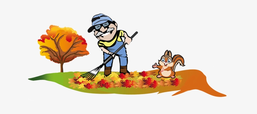 Png Royalty Free Stock Fall Cleanup Service Leaf Raking - Estacions De L Any, transparent png #742514