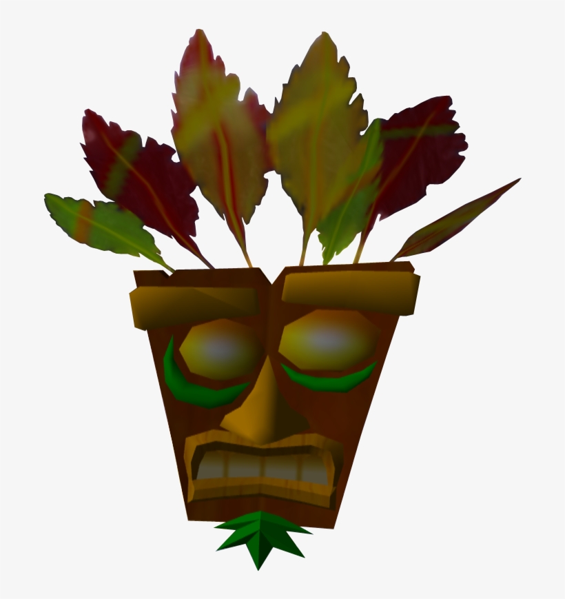 Wrath Of Cortex Aku Aku - Aku Aku, transparent png #742579