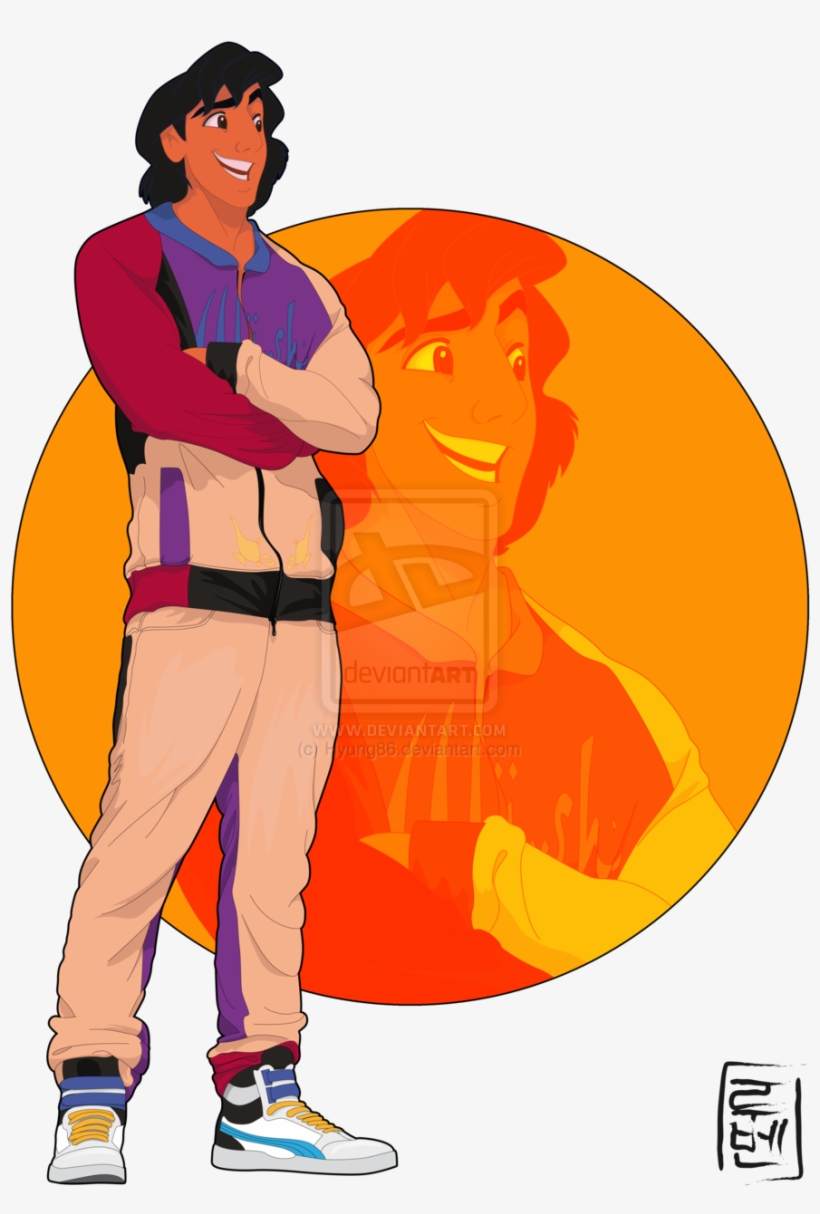 Disney University Aladdin By Hyung86-d63n8ro - If Disney Characters Were College Students, transparent png #742620