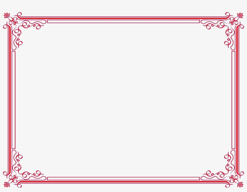 Certificate Border Png - Certificate Best In English, transparent png #742938