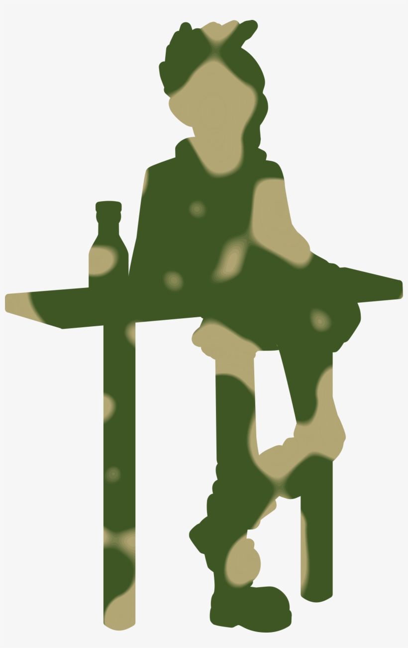 Punk Silhouette At Getdrawings - Portable Network Graphics, transparent png #743008