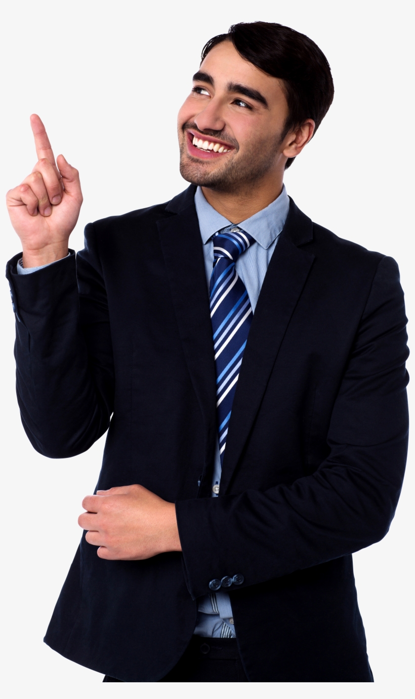 Men Pointing Left Png Image - Ahmad Zubaidi Bin Abdul Latif, transparent png #743029