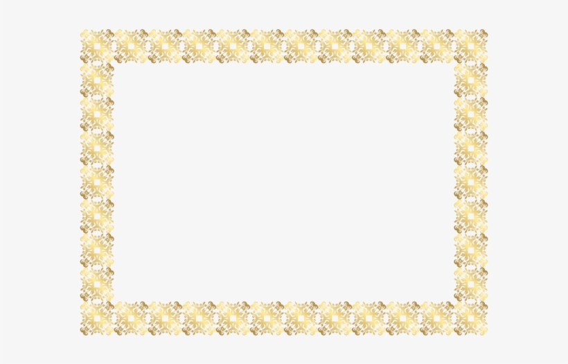 Gold Frame Border Png Clip Art Image - Moldura Bordas Unicornio Alta Resolução Fundo Invisivel, transparent png #743082