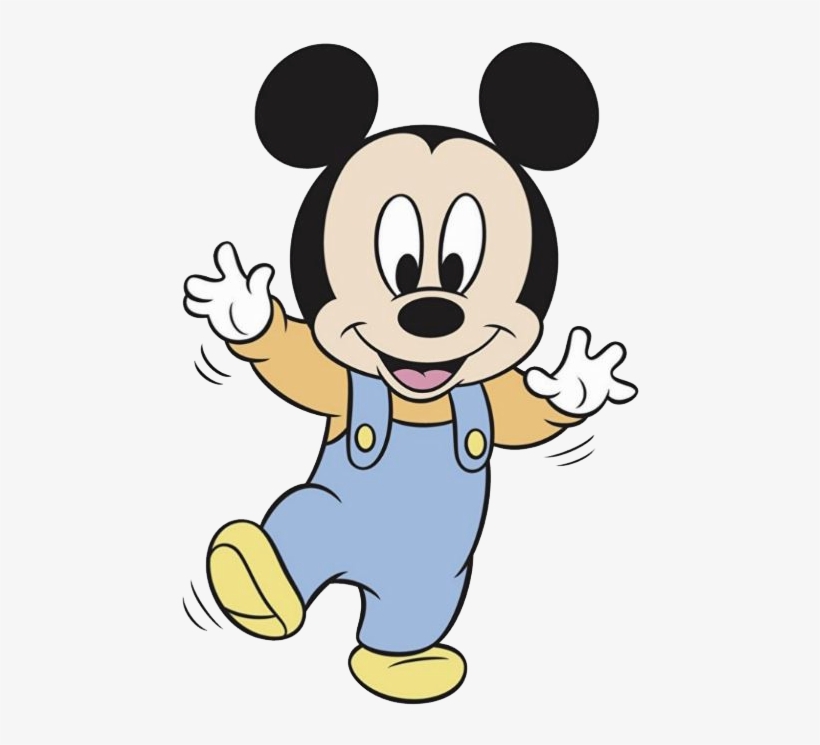 Baby Mickey Mouse Clipart Ba Mickey Clipart Free Download - Latex Balloons Mickey 1st Birthday, transparent png #743303